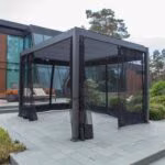 Sääsevõrgud varikatusele MIRADOR-111 3x4m, must - Pilt 4