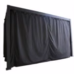 Polüesterkardinad varikatusele MIRADOR-111 3x3m, must - Pilt 3