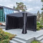 Polüesterkardinad varikatusele MIRADOR-111 3x4m, must - Pilt 4