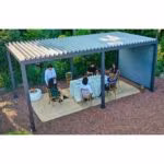 Varikatus MIRADOR-111 3x6m, tumehall - Pilt 6