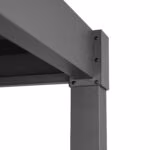 Varikatus MIRADOR-80 3x3m, tumehall - Pilt 5
