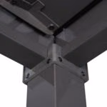 Varikatus MIRADOR-80 3x3m, tumehall - Pilt 6