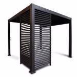 Lamellsein varikatusele MIRADOR-111 123,5cm, tumehall - Pilt 2
