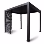 Lamellsein varikatusele MIRADOR-111 123,5cm, tumehall - Pilt 4