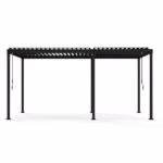 Varikatus MIRADOR-80 3x5m, tumehall - Pilt 4