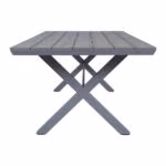 Laud CORINNA 180x100xH74cm, helehall - Pilt 3