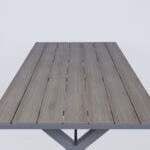 Laud CORINNA 180x100xH74cm, helehall - Pilt 5