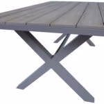Laud CORINNA 180x100xH74cm, helehall - Pilt 6