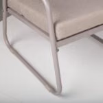 Aiamööblikomplekt MACOS laud, diivan ja 2 tooli, beež - Pilt 5
