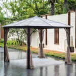 Varikatus ZURICH 3x3xH2,63m, pruun/bee˛ - Pilt 2