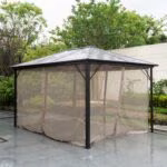 Varikatus ZURICH 3x4xH2,63m, pruun - Pilt 2