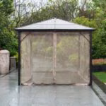 Varikatus ZURICH 3x4xH2,63m, pruun - Pilt 4