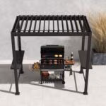 Varikatus MIRADOR BBQ-88 2,55x1,5m, tumehall - Pilt 5