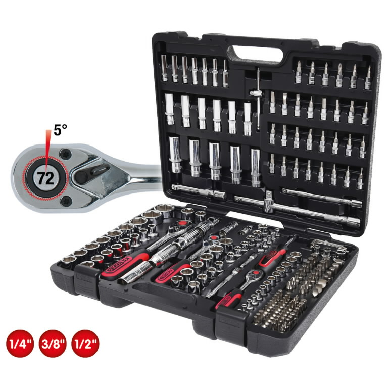 199511951 Padrunikomplekt CHROMEplus 1/4-3/8-1/2´´