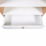 Riiul HELENA WHITE_80x40xH140cm, naturaa - Pilt 2