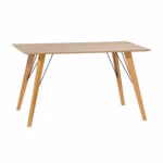Söögilaud HELENA 140x80xH74cm, tamm - Pilt 2