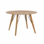 Söögilaud HELENA D100xH75cm, tamm - Pilt 2
