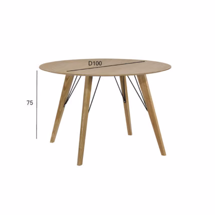 Söögilaud HELENA D100xH75cm