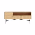 TV-laud BASSEL 120x40xH50cm, 3D melamiin - Pilt 2