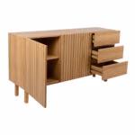 Kummut SUNNY 150x40xH80cm, melamiin tamm - Pilt 2