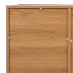 Kummut SUNNY 80x40xH80cm, melamiin tamm - Pilt 4