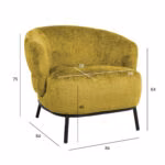 Tugitool GEMALA kollane - Pilt 6