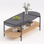Diivanilaud CINDY 120x55xH40cm, hall kla - Pilt 3