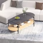 Diivanilaud CINDY 120x55xH40cm, hall kla - Pilt 5