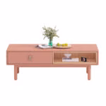 Diivanilaud IRIS_120x60xH40cm, roosa - Pilt 2