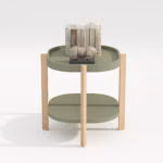 Abilaud NORAH 40x40xH60cm, roheline - Pilt 2