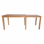 Söögilaud COOPER_120+75x75xH75cm, tamm - Pilt 4