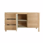 Kummut GARDENIA 143x43xH80,5cm, tamm - Pilt 6
