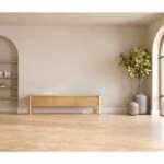 TV laud GARDENIA 183x43xH50,5cm, tamm - Pilt 4