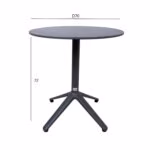 Laud BEIDA D70xH72cm, pruun - Pilt 4
