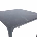 Laud CARVES 90x90xH75cm, antratsiit - Pilt 3