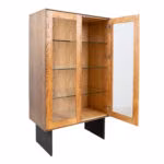 Vitriinkapp VALENCIA 90x45xH160cm, tamm - Pilt 3