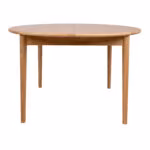 Söögilaud TROYES D120+40xH75cm, tamm - Pilt 2
