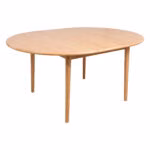 Söögilaud TROYES D120+40xH75cm, tamm - Pilt 3