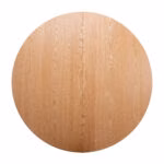 Söögilaud TROYES D100+32xH75cm, tamm - Pilt 5