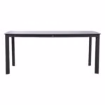 Laud BEIDA 180x90xH75cm, must - Pilt 2