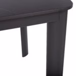 Laud BEIDA 180x90xH75cm, must - Pilt 5