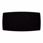 Laud BEIDA 180x90xH75cm, must - Pilt 7