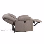 Tugitool CYRUS elektriline recliner, taupe - Pilt 3