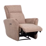 Tugitool HEIDY elektriline recliner, helepruun - Pilt 3