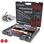 1/4″+1/2″ universaalne tööriistakomplekt 97pcs