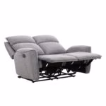 Diivan MAREN 2-kohaline manuaalne recliner, hall - Pilt 3