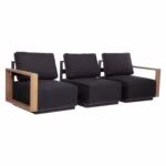 Diivanimoodul FULLER 68x89xH70,5cm, tumehall - Pilt 2