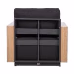 Diivanimoodul FULLER 68x89xH70,5cm, tumehall - Pilt 4