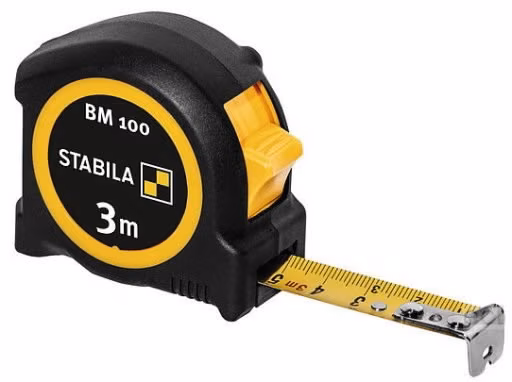 241802535 Mõõdulint BM100 3m x 16 mm