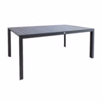 Laud TOMSON 176x100xH73 cm, tumehall - Pilt 3